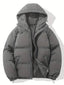 Puffer Jacket | Hooded, Quilted Padded Design 7