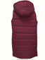Puffer Vest | Black, Hooded, Quilted Silhouette 5