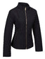 Quilted Jacket | Diamond-Quilted Design, Stand Collar 2