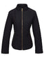 Quilted Jacket | Diamond-Quilted Design, Stand Collar 3