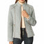 Quilted Jacket | Diamond-Quilted Design, Stand Collar 7