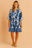 Women’s Printed Pattern Midi Dress