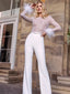 Women's Sequin Feather Jumpsuit