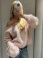 Women’s Off‑Shoulder Knit Sweater