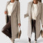 Women’s Elegant Longline Double Breasted Coat