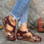 Sandals for Women | Open Cutouts, Adjustable Hook-and-Loop Straps 0
