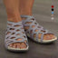 Sandals for Women | Orthopedic Cushioned Sole, Adjustable Straps 7