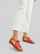 Sandals for Women | Strap-Style, Metallic Leather 2