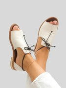 Sandals for Women | Strap-Style, Metallic Leather 3