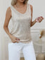 Sequin Top | V-neck, Sleeveless Design 2