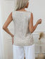 Sequin Top | V-neck, Sleeveless Design 3