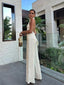 Set | Halter Neckline, Flowing Wide-Leg Silhouette 2