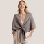 Shawl | Wrap Style, Double-Layer Fleece Knit 0