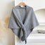 Shawl | Wrap Style, Double-Layer Fleece Knit 3