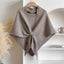 Shawl | Wrap Style, Double-Layer Fleece Knit 8