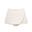 Skort | Wrap Front, Asymmetrical Hem 0