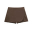 Skort | Wrap Front, Asymmetrical Hem 3