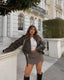 Skort | Wrap Front, Asymmetrical Hem 4