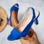 Slingback Heels | Open Back Design, Mid Heel 3