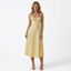 Structured Corset Midi Dress