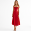 Structured Corset Midi Dress