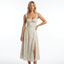 Structured Corset Midi Dress