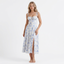 Structured Corset Midi Dress
