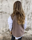 Sweater Vest | Deep V-Neckline, Ribbed Trim 2