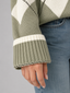 Sweater | Argyle Pattern, Crewneck, Ribbed Cuffs 3