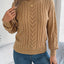 Sweater | Cable-Knit Texture, Round Neckline 0