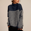Sweater | Chevron Pattern, Funnel Neck Design 3