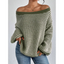 Sweater | Off Shoulder Neckline, Voluminous Sleeves 3