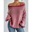 Sweater | Off Shoulder Neckline, Voluminous Sleeves 5