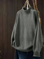 Sweater | Textured Knit, Ribbed Collar 1