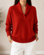 Sweater | V-Neck, Relaxed Fit 8