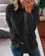 Sweatshirt | Crew Neck, Curved Hem, Side Slits 8