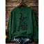 Sweatshirt | Crew Neck, Witch Graphic Design 2