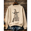 Sweatshirt | Crew Neck, Witch Graphic Design 3