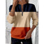 Sweatshirt | Half-Zip Neckline, Color Block Design 0