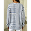 Sweatshirt | Striped Colorblock, Crew Neck 1