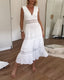 Tank Dress | V-Neck, Lace Detailing, Backless 0