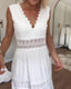 Tank Dress | V-Neck, Lace Detailing, Backless 2