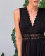 Tank Dress | V-Neck, Lace Detailing, Backless 9