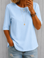 Tee | Longer Half Sleeves, Relaxed Fit 3