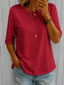 Tee | Longer Half Sleeves, Relaxed Fit 7