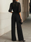 Three-Piece Set | Blouse, Top, Wide-Leg Trousers 3