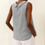 Top | Sleeveless Design, Rolled Collar 1