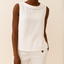 Top | Sleeveless Design, Rolled Collar 5