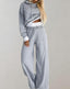 Tracksuit | Casual Hoodie, Wide-Leg Pants 2