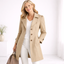 Trench Coat | Classic Button Front, Notched Lapel 4